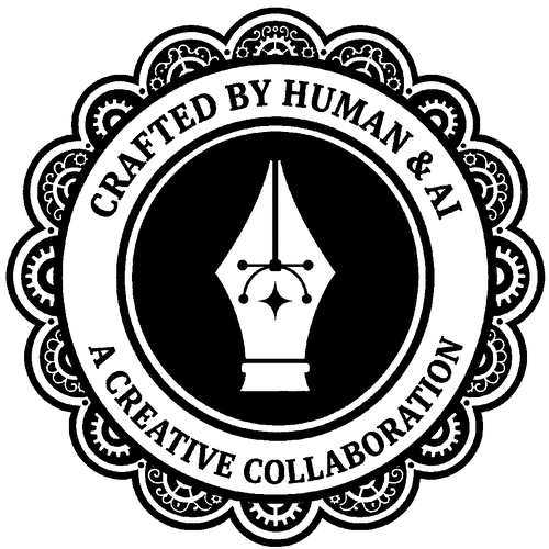 Seal: Crafted by Human and AI, a creative collaboration.