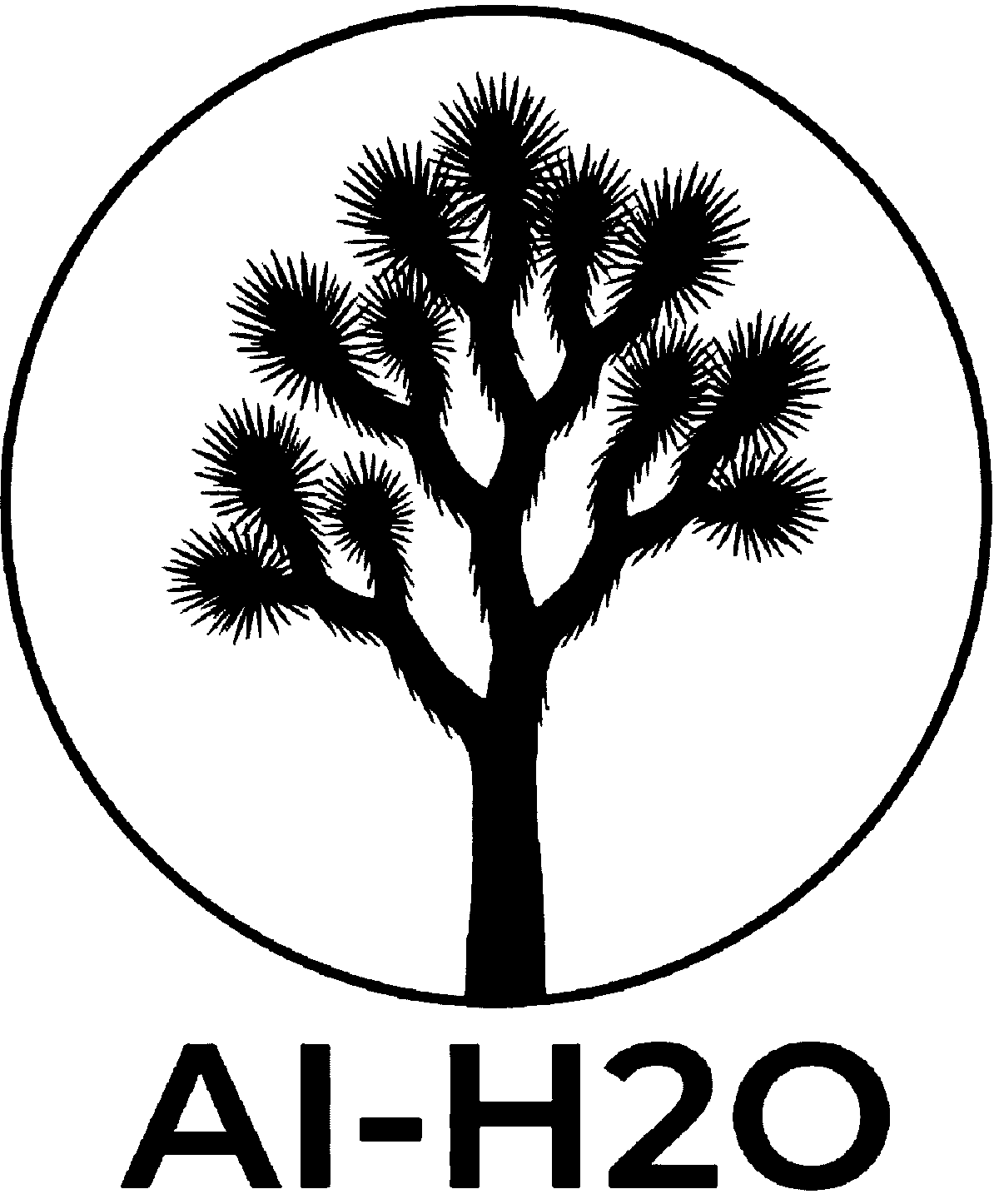 AI-H20 Logo with Joshua Tree