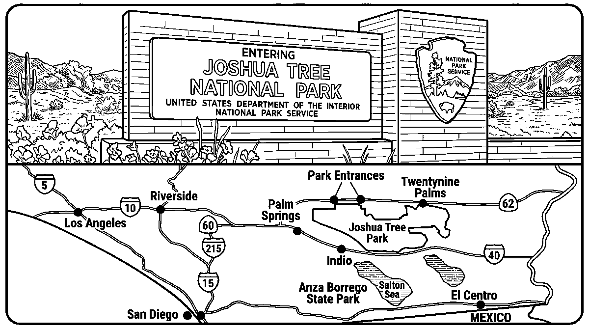 Joshua Tree Entrance